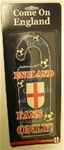England Door Hanger: Approx 3and#39;and39;