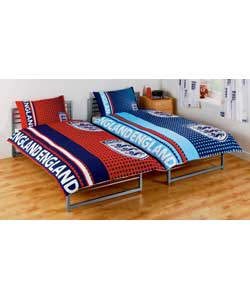 England Dot Fade Double Bed Duvet x2