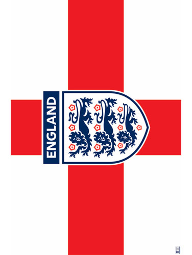 England Football and#8216;St George Crossand8217; Maxi Poster PP30528