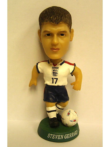 England Football Bobblehead Steven Gerrard Doll Toy