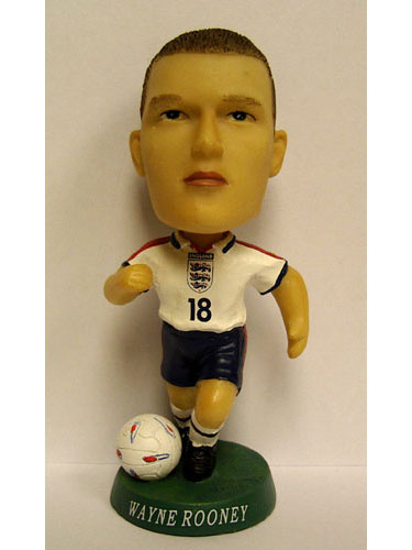 England Football Bobblehead Wayne Rooney Doll Toy