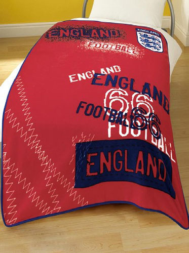England Football England FC Red 66 Printed Fleece Blanket