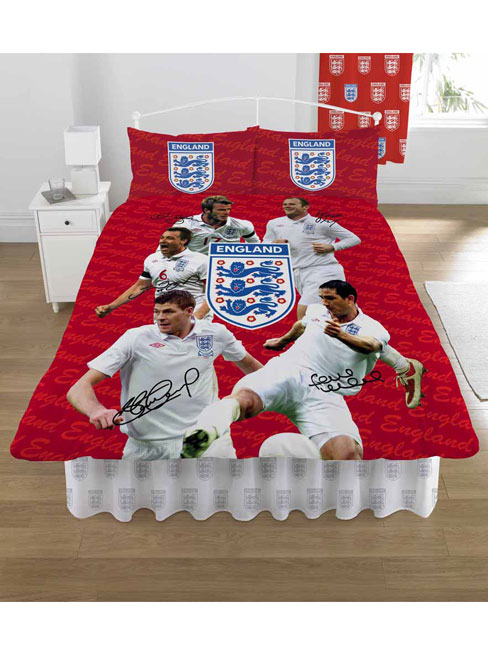 England Football England Players Double Duvet Cover and