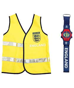 England Junior Watch and Reflective Vest