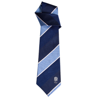 england Rugby Broad Stripe Tie - Blue.