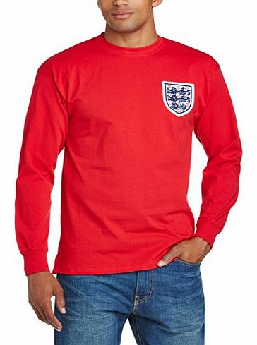 England England 1966 World Cup Final Away Shirt - Red, Medium