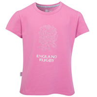 england Rugby Twickers Chick Rhinestone T-Shirt