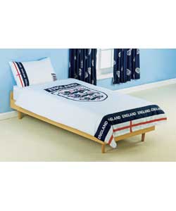 England Single Duvet Cover Set - White