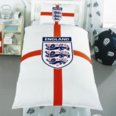 England St George Cross Printed single Duvet Cover/Pillow Case 198cmsx137cms.