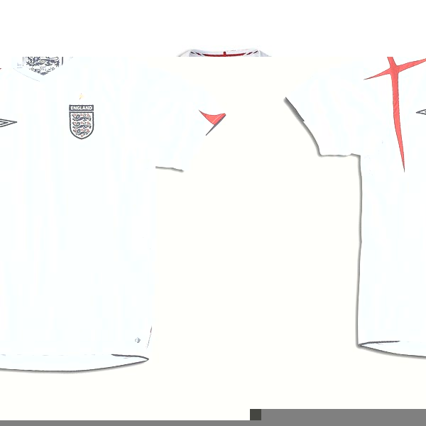 Brand new official England home football shirt 05/06 manufactured by Umbro. Released on 24th March t