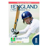 England V New Zealand Npower 2nd Test Programme.
