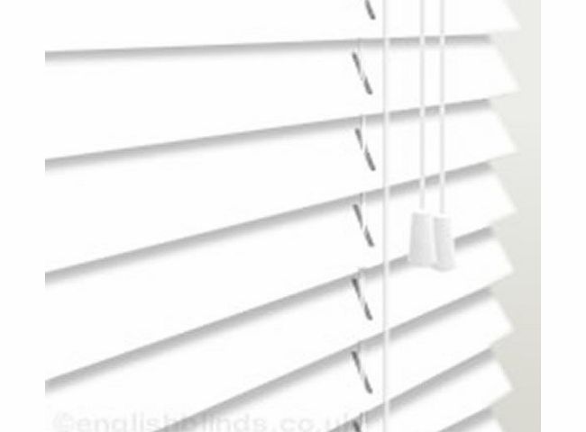 English Blinds 35mm Polar White - Made To Measure Wooden Blinds - Luxury Made to Measure