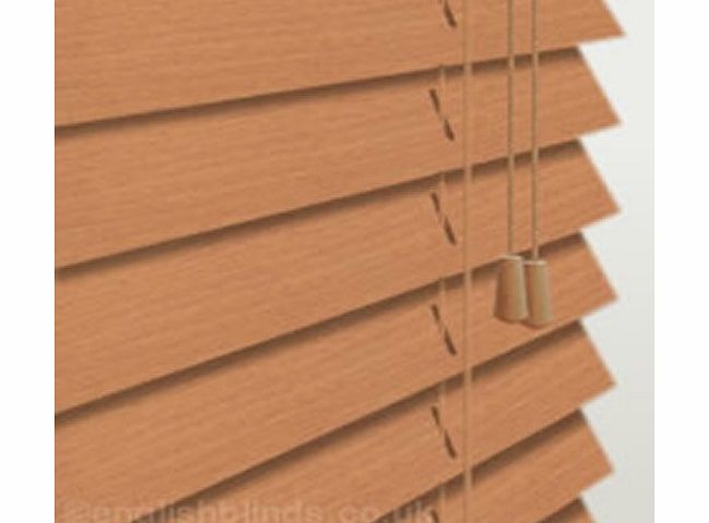 English Blinds 50mm Beech - Made To Measure Wooden Blinds - Luxury Made to Measure