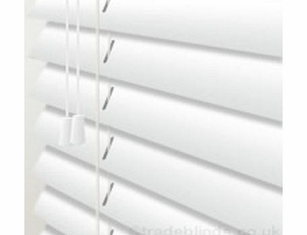 English Blinds 50mm Gloss White - Made To Measure Wooden Blinds - Luxury Made to Measure