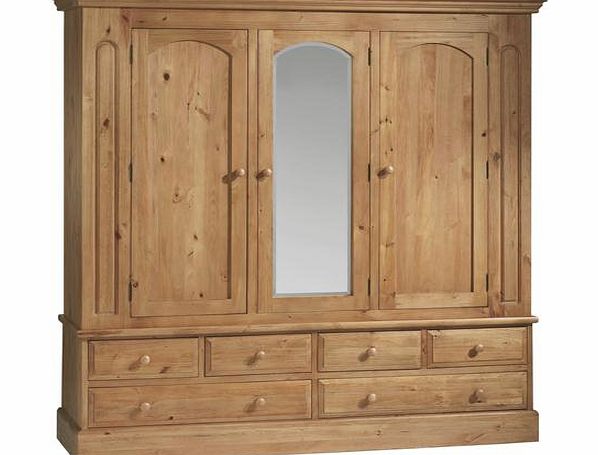 English Heritage Pine Wardrobe Triple 310.211N