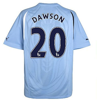 English teams Puma 2010-11 Tottenham Puma Away Shirt (Dawson 20)
