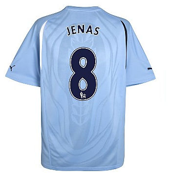 English teams Puma 2010-11 Tottenham Puma Away Shirt (Jenas 8)
