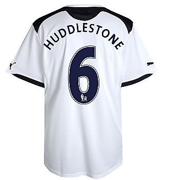 English teams Puma 2010-11 Tottenham Puma Home Shirt (Huddlestone 6)
