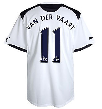 Puma 2010-11 Tottenham Puma Home Shirt (Van Der Vaart