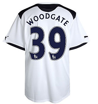 English teams Puma 2010-11 Tottenham Puma Home Shirt (Woodgate 39)