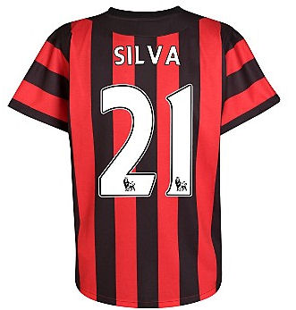 English teams Umbro 2011-12 Manchester City Umbro Away Shirt (Silva