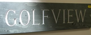 Engraved Direct Slate Sign 12 x 4