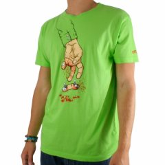 Enjoi Mens Enjoi Fingerboard Tee Slime