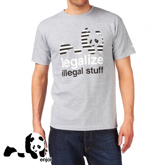 Enjoi Mens Enjoi Legalize T-Shirt - Athletic Heather