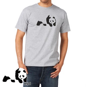 Enjoi T-Shirts - Enjoi Panda T-Shirt - Athletic