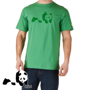 Enjoi T-Shirts - Enjoi Panda T-Shirt - Grass