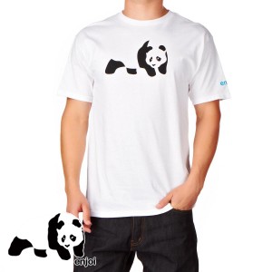 Enjoi T-Shirts - Enjoi Panda T-Shirt - White