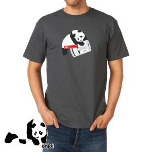 Enjoi T-Shirts - Enjoi Sexting T-Shirt - Charcoal