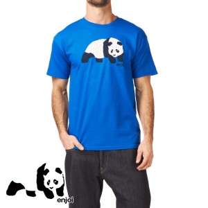 Enjoi T-Shirts - Enjoi Sick Panda T-Shirt - Royal