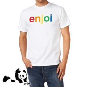 T-Shirts - Enjoi Spectrum T-Shirt - White