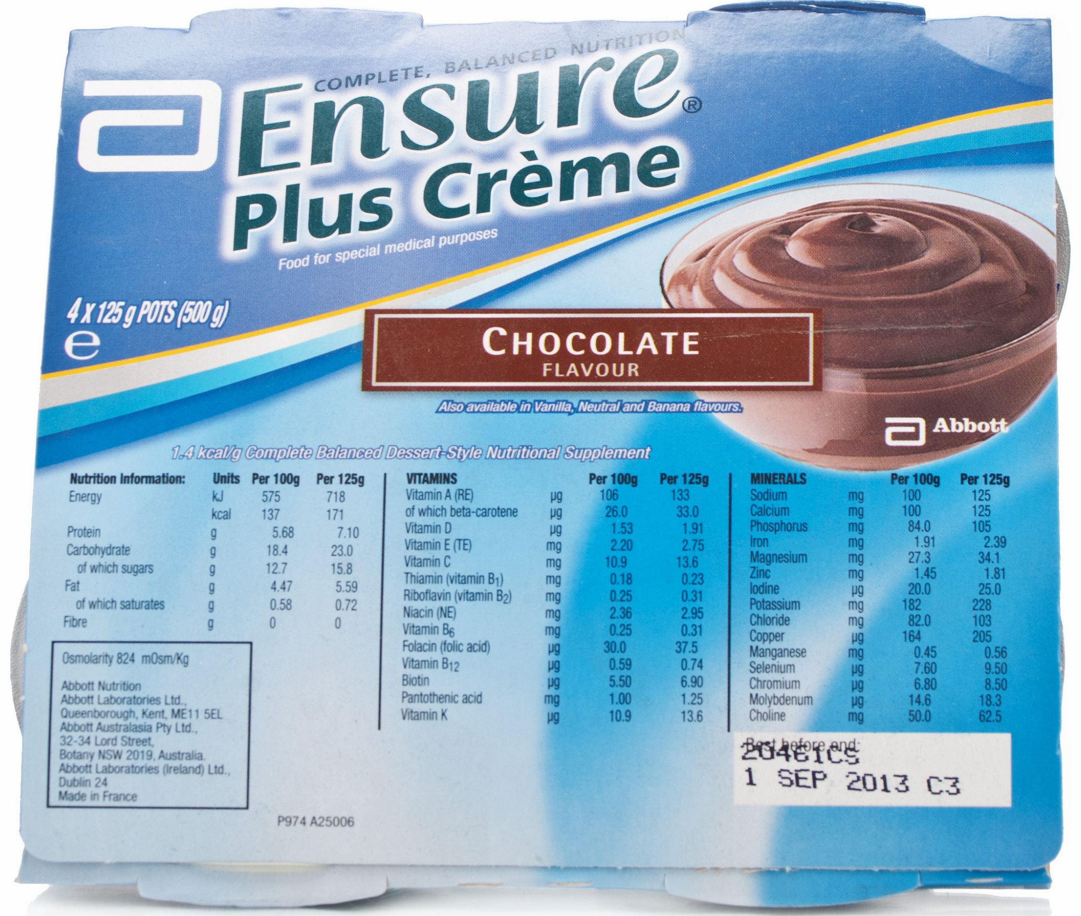 Ensure Plus Creme Chocolate