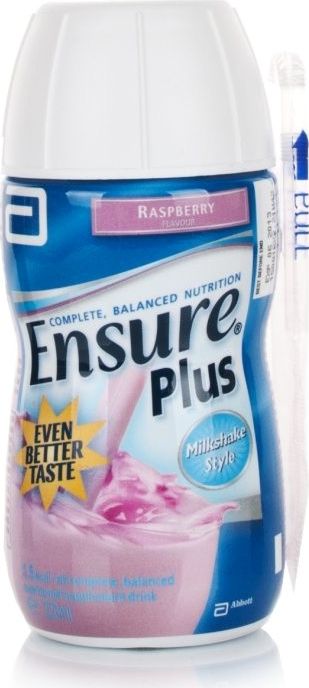 Ensure, 2102[^]0070859 Plus Milkshake Raspberry - 12 Pack
