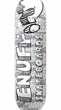 Enuff Primitive Grey 7.5 inch Skateboard Deck