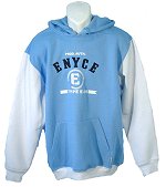 E-96 Hooded Sweatshirt Blue Size X-Large