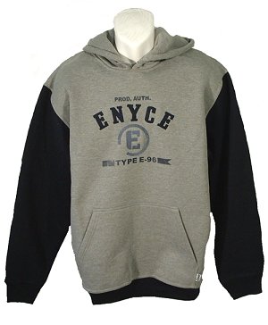E-96 Hooded Sweatshirt Grey