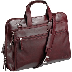 Ladies briefcase in italian florence leather