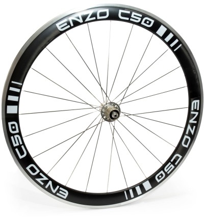 Enzo Wheels C50 Aluminium Clincher, Rear