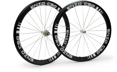 Enzo Wheels C50 Carbon Clincher, Pair