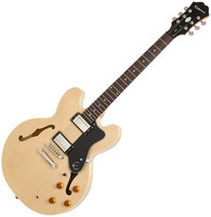 ES-335 Dot Guitar with Chrome HW Natural