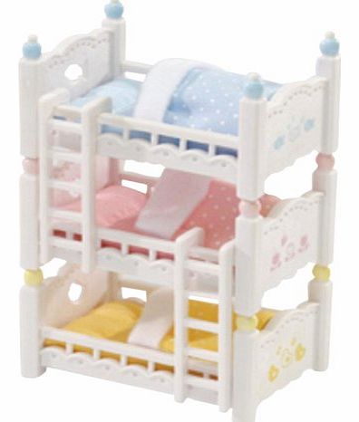 Epoch Sylvanian Family 2919 Dolls House Bunk Beds 3-Layer for Babies