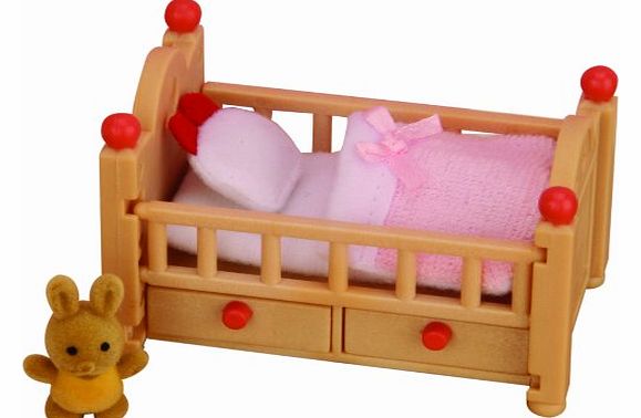 Epoch Sylvanian Family 2929 Crib for Dolls House
