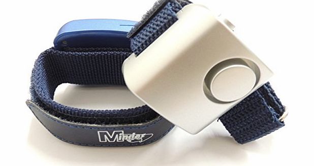EPOSGEAR Silver Minder Loud Wrist Worn Jogger Runner Walker Personal Panic Attack Rape Safety Security Alarm with Velcro Strap 130dB - FREE SHIPPING to all UK (excluding Channel Islands)