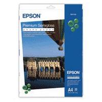 Epson A4 Premium Semigloss Photo Paper (20