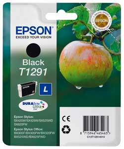 Epson Apple T1291 Ink Cartridge - Black