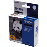 Epson C13S02020840 OEM Black Twin Pack