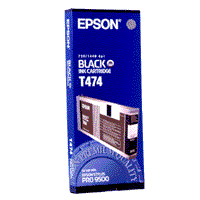 Epson C13T474011 OEM Black Inkjet Cartridge